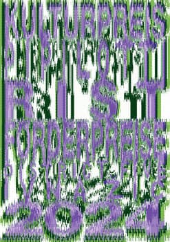 Aurelia Peter “Kulturpreis und Förderpreise 2024, Kanton Zürich” / giclée typographic poster / available in A0, A1