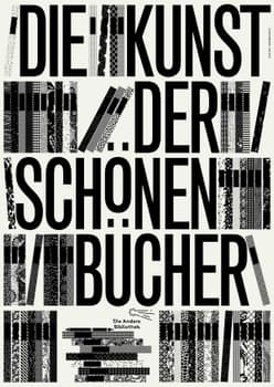 BANK™ “Die Kunst der schönen Bücher” / limited edition typographic poster / available in A1