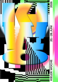 BANK™ “Proposal for Kieler Woche” / giclée typographic poster / available in A0, A1