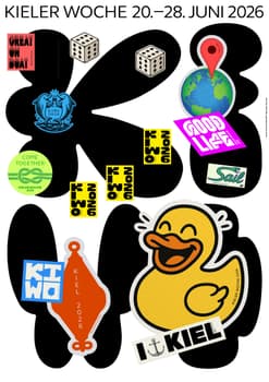 BANK™ “Proposal for Kieler Woche” / giclée typographic poster / available in A0, A1