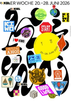 BANK™ “Proposal for Kieler Woche” / giclée typographic poster / available in A0, A1