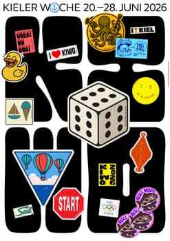 BANK™ “Proposal for Kieler Woche” / giclée typographic poster / available in A0, A1