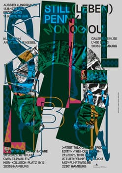 BANK™ “Still(Leben) Penny Monogiou” / limited edition typographic poster / available in A1
