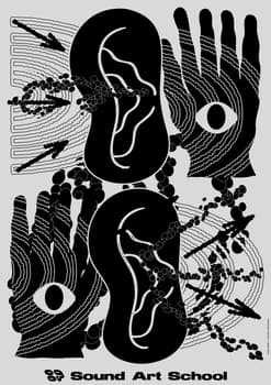 BANK™ “89 Sound Art School. (5/6)” / giclée typographic poster / available in A0, A1