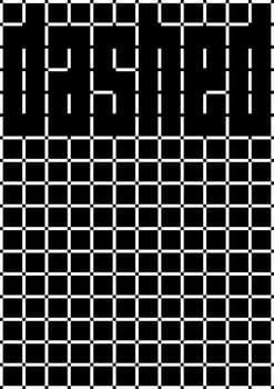 Daan Rietbergen “dashed” / giclée typographic poster / available in A0, A1, A2
