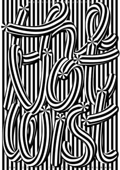 Erich Brechbühl “The Notwist” / giclée typographic poster / available in F4, 70×100, 50×70