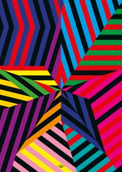 Fons Hickmann “Star” / giclée typographic poster / available in A0, A1, A2