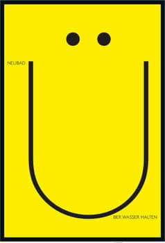 Fons Hickmann “Ü” / giclée typographic poster / available in A0, A1, A2