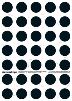 Fons Hickmann “Labor” / limited edition typographic poster / hand-signed / available in A1