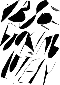 Fons Hickmann “Absofuckinglutely” / giclée typographic poster / available in F4, A0