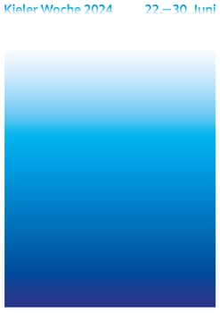 Jianping He “Kieler Woche 2024” / limited edition typographic poster / available in A0