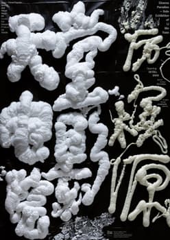 Jianping He “Cinema Paradiso - Solo Exhibition of Li Bin Yuan” / limited edition typographic poster / available in A0