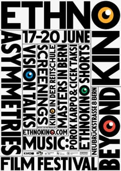 Kai Matthiesen “ETHNOKINO ” / giclée typographic poster / available in A0, A1, A2