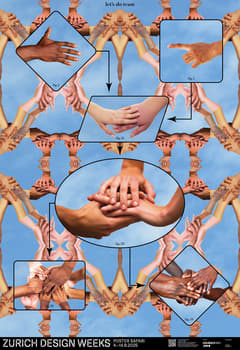 studio kollygujer “Zürich Design Weeks 2025” / giclée typographic poster / available in F4