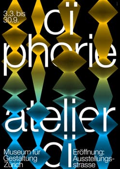 Raffinerie “Oïphorie – Atelier Oï” / giclée typographic poster / available in F4, 70×100