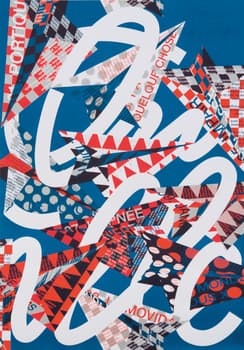 Richard Niessen “Orville” / Limited edition typographic poster / hand-signed / limited run of 15 / available in A0