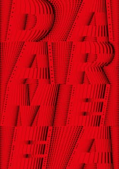 Sam Steiner “Dame Area” / giclée typographic poster / available in F4, 100×140, 70×100, 50×70, A0, A1, A2
