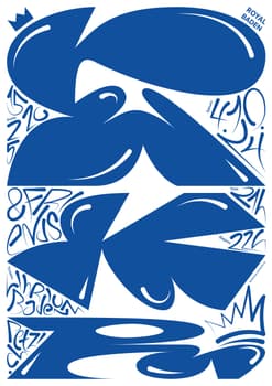 Sam Steiner “EKR & Friends” / giclée typographic poster / available in F4, 100×140, 70×100, 50×70, A0, A1, A2