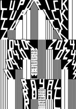 Sam Steiner “Lupu Pick” / giclée typographic poster / available in F4, 100×140, 70×100, 50×70, A0, A1, A2