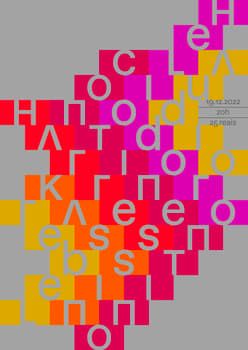 thiago lacaz “heliodoro/ continentino/ herres/ kassin” / giclée typographic poster / available in A0, A1