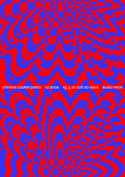 thiago lacaz “chinese cookie poets” / giclée typographic poster / available in A0, A1