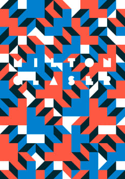 thiago lacaz “milton glaser” / giclée typographic poster / available in 70×100