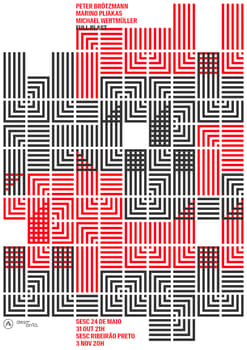 thiago lacaz “full blast” / giclée typographic poster / available in A0, A1