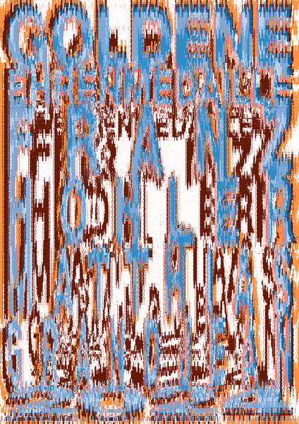 Aurelia Peter “Goldene Ehrenmedaille 2024, Kanton Zürich” / giclée typographic poster / available in A0, A1