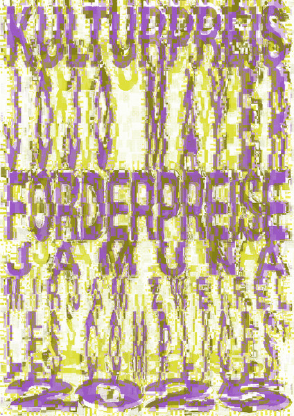 Aurelia Peter “Kulturpreis und Förderpreise 2025, Kanton Zürich” / giclée typographic poster / available in A0, A1