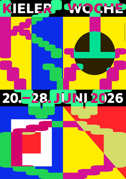 BANK™ “Proposal for Kieler Woche” / giclée typographic poster / available in A0, A1