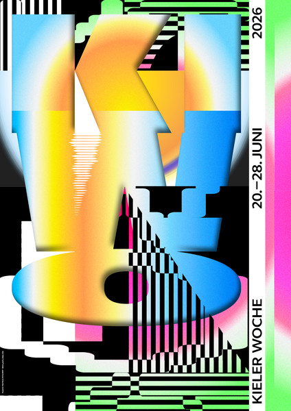 BANK™ “Proposal for Kieler Woche” / giclée typographic poster / available in A0, A1