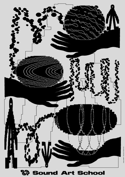 BANK™ “89 Sound Art School (2/6)” / giclée typographic poster / available in A0, A1