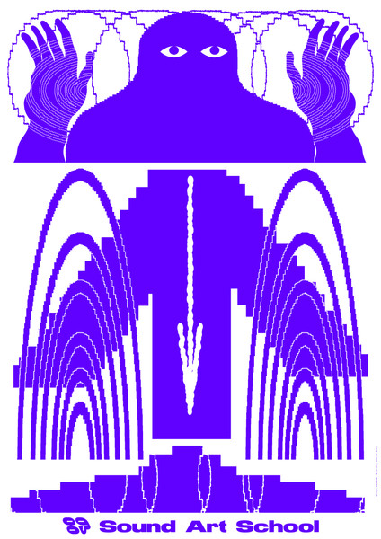 BANK™ “89 Sound Art School (1/6)” / giclée typographic poster / available in A0, A1