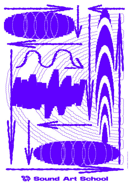 BANK™ “89 Sound Art School (4/6)” / giclée typographic poster / available in A0, A1