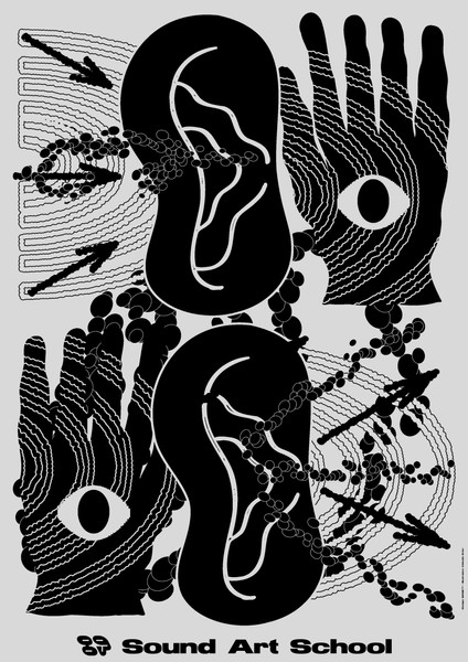 BANK™ “89 Sound Art School. (5/6)” / giclée typographic poster / available in A0, A1