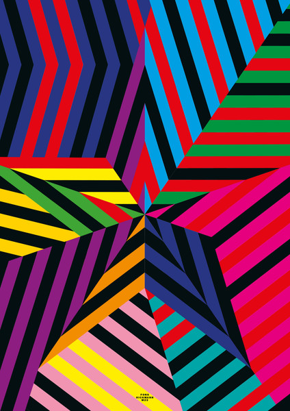 Fons Hickmann “Star” / giclée typographic poster / available in A0, A1, A2
