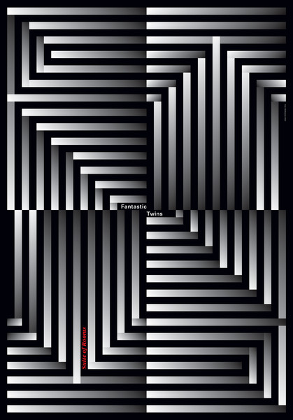 Fons Hickmann “Suite of Rooms” / giclée typographic poster / available in F4, 100×140, 70×100, 50×70