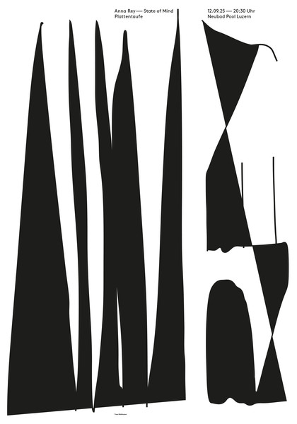 Fons Hickmann “Anna Rey” / giclée typographic poster / available in F4, A0, A1