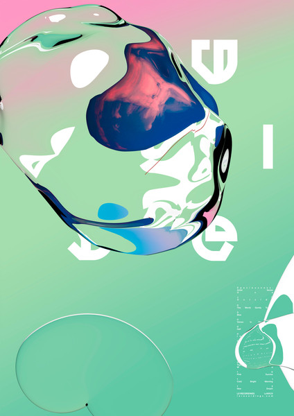 Non-Format “JQ – Outside” / giclée typographic poster / available in A1