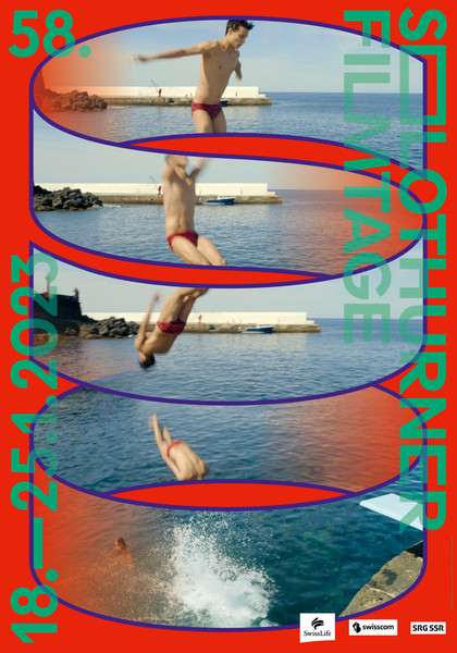 Raffinerie “58. Solothurner Filmtage” / giclée typographic poster / available in F4, 70×100