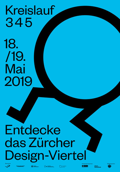 Raffinerie “Kreislauf345” / giclée typographic poster / available in F4, 70×100, A2