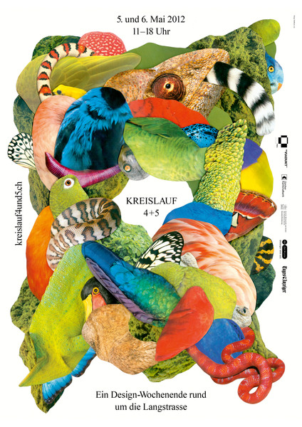 Raffinerie “Kreislauf 4+5” / giclée typographic poster / available in A2