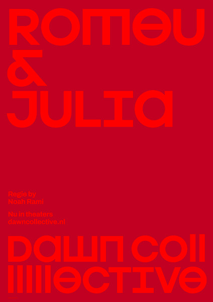 Rejane Dal Bello “Dawn Collective” / giclée typographic poster / available in A0, A1, A2