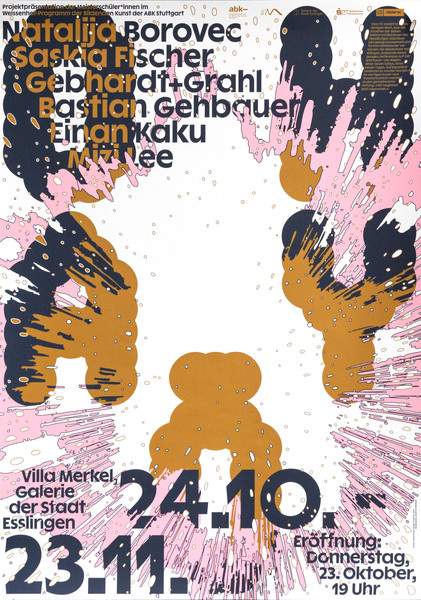 Studio Tillack Knöll “OHAYŌ” / First Edition typographic poster / limited run of 40 / available in A0