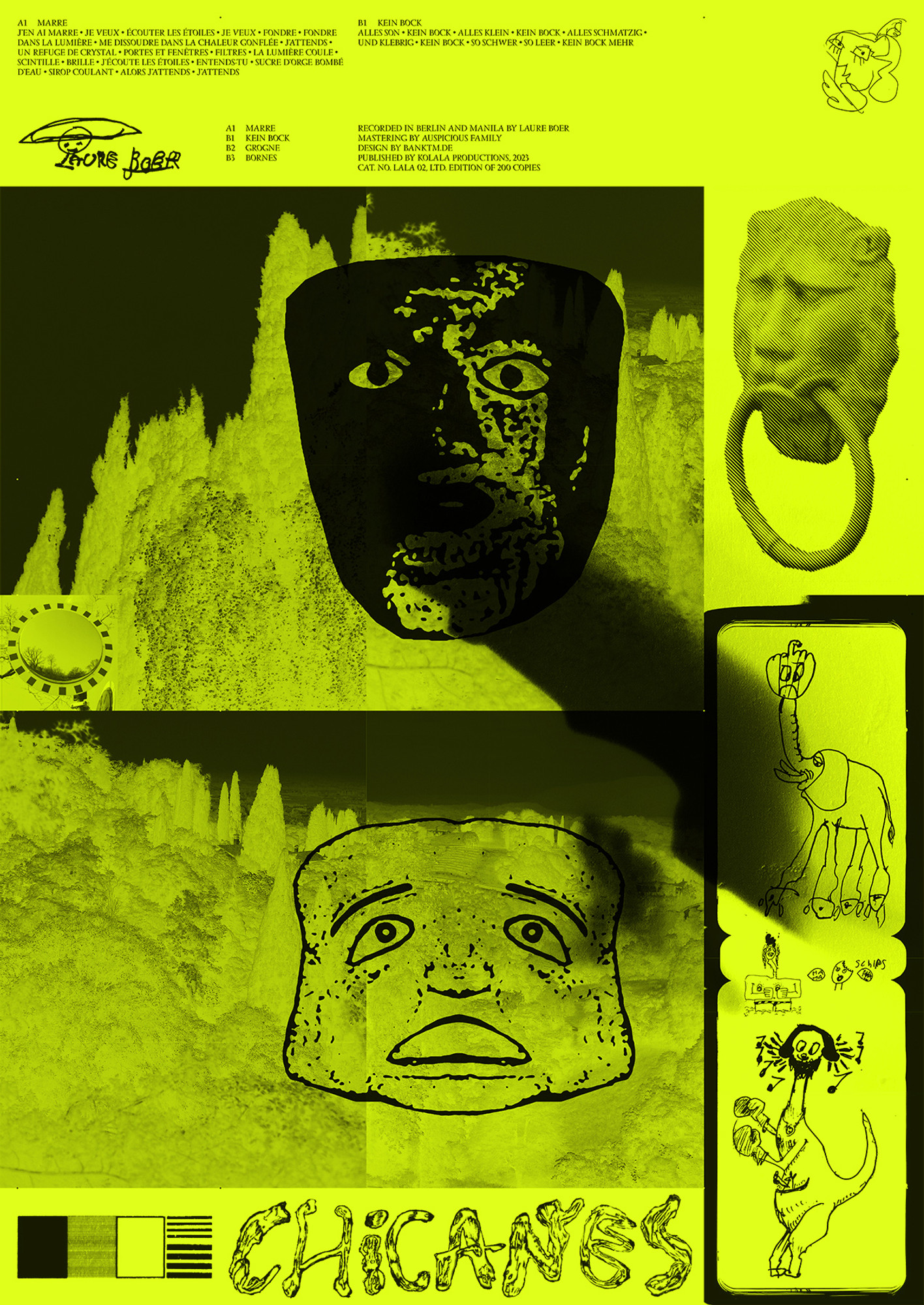 BANK™ “Chicanes” / limited edition typographic poster / available in A1