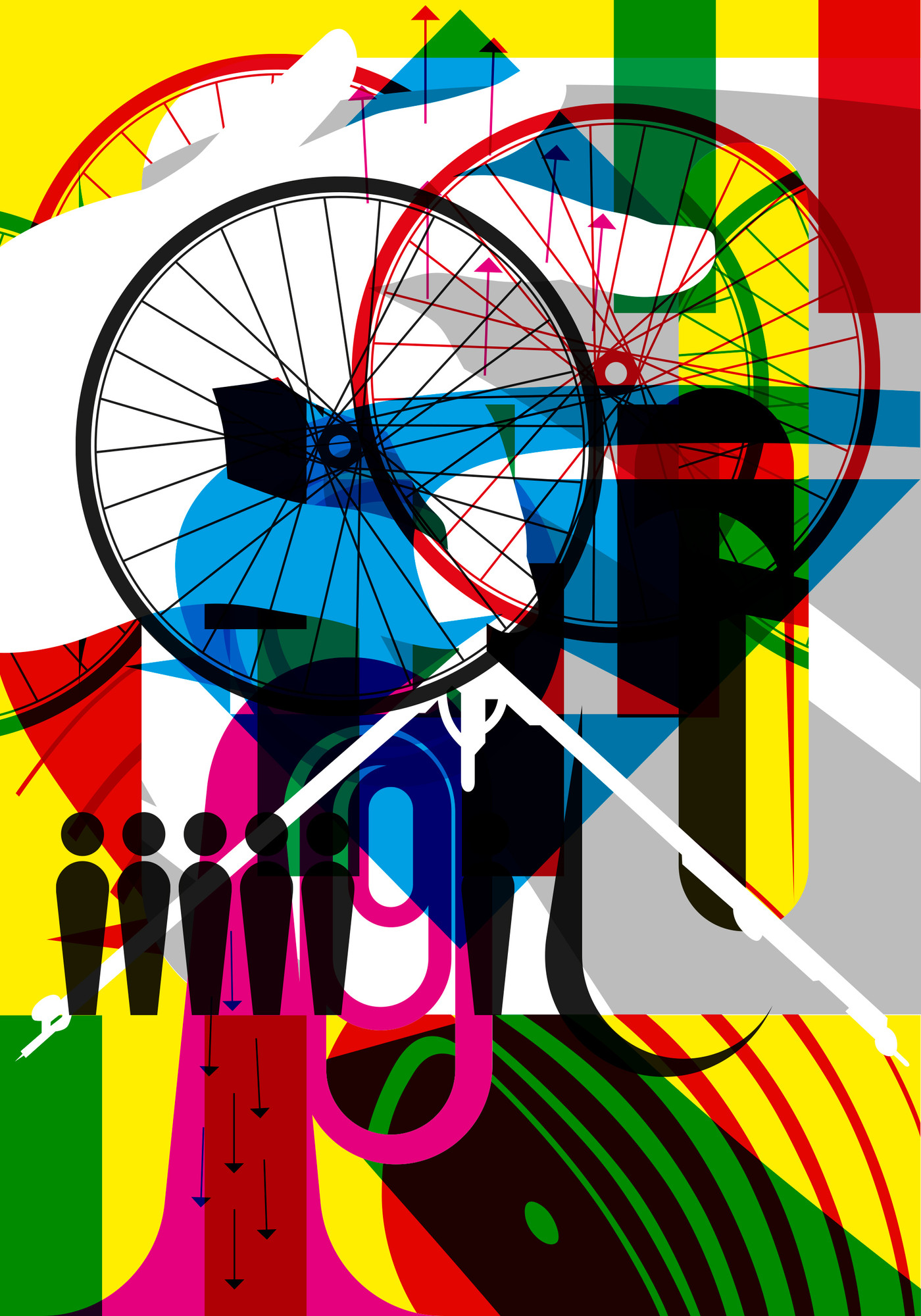 Erich Brechbühl “Italian Homage” / giclée typographic poster / available in 70×100, 50×70