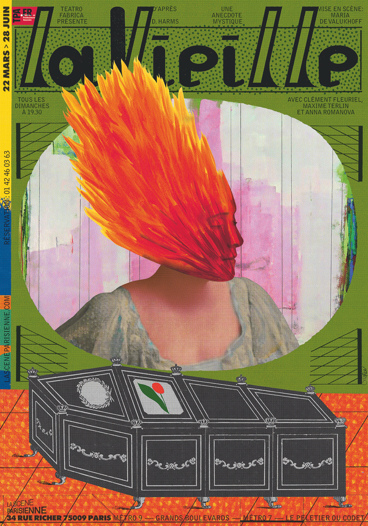 Igor Gurovich “la Vieille” / giclée typographic poster / available in 70×100