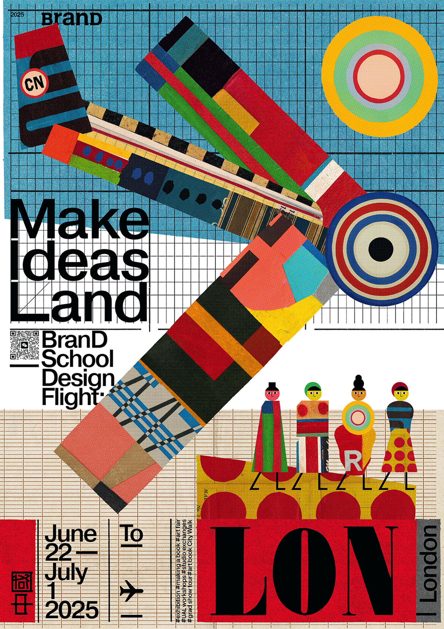 Igor Gurovich “BranD school design flight” / giclée typographic poster / available in 70×100