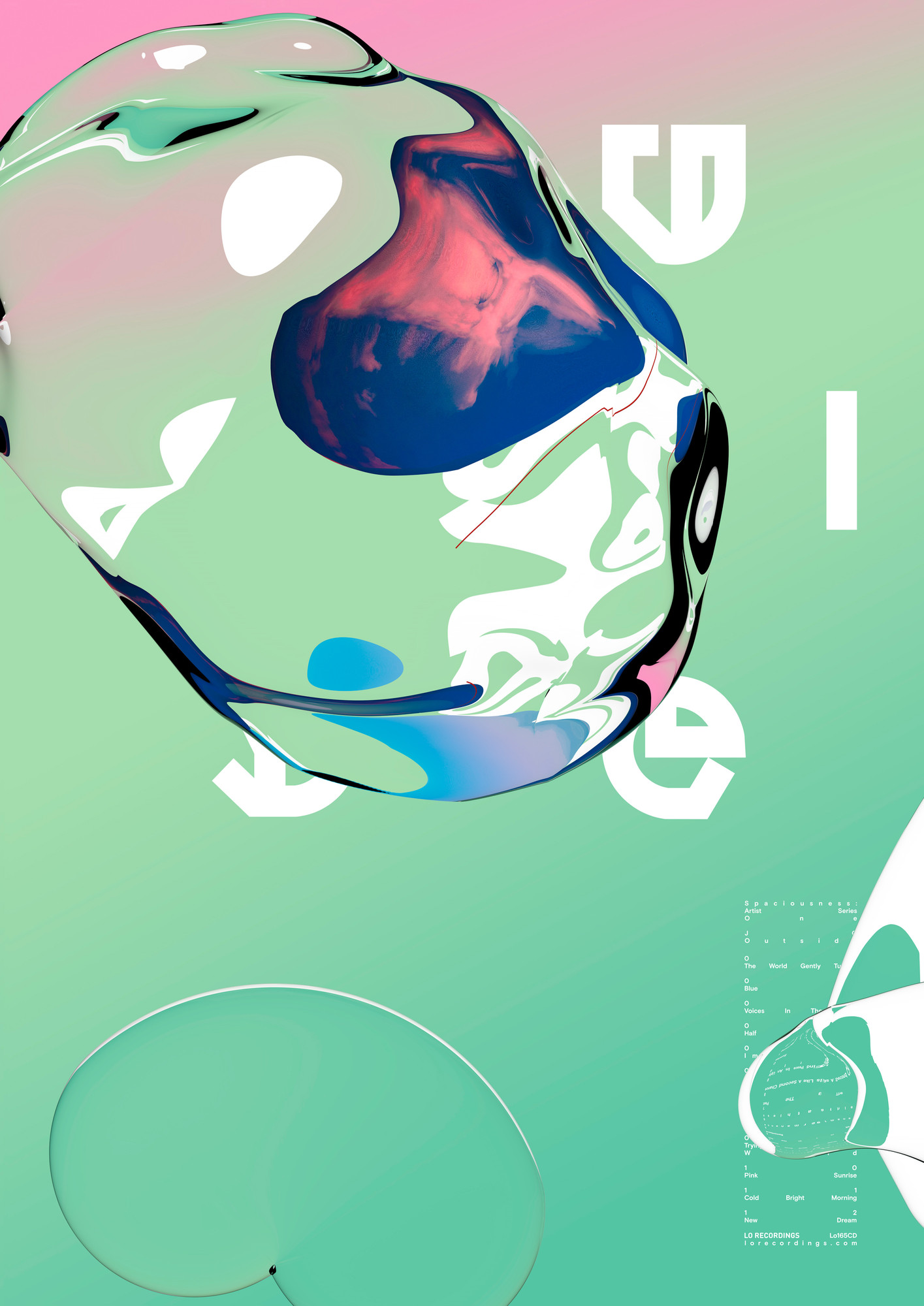 Non-Format “JQ – Outside” / giclée typographic poster / available in A1