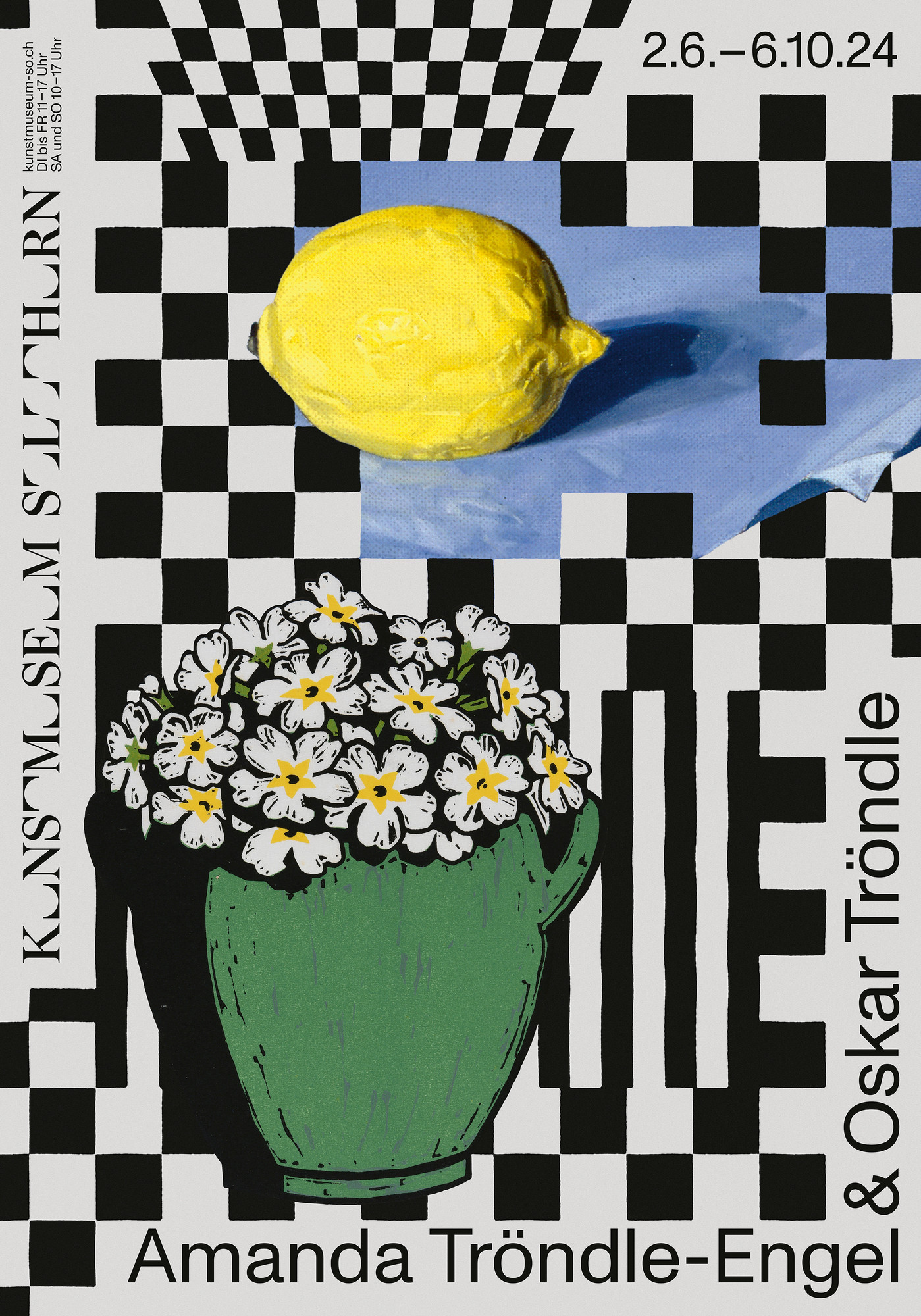 Raffinerie “Amanda Tröndle-Engel &amp; Oskar Tröndle” / giclée typographic poster / available in F4, 70×100